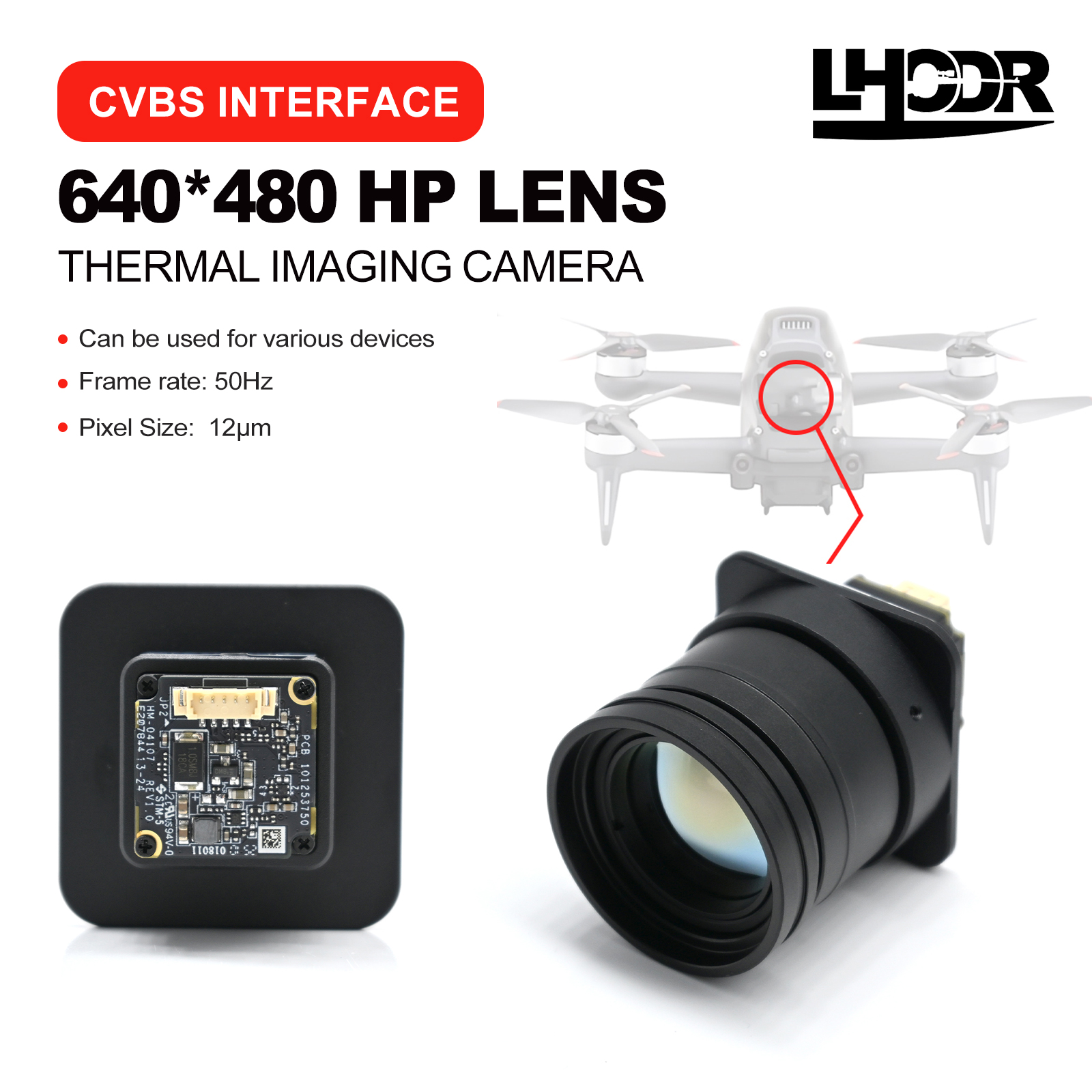 30mm 640x480 pix Drone thermal - Drone Kit Fpv incelemesi ve fiyatı