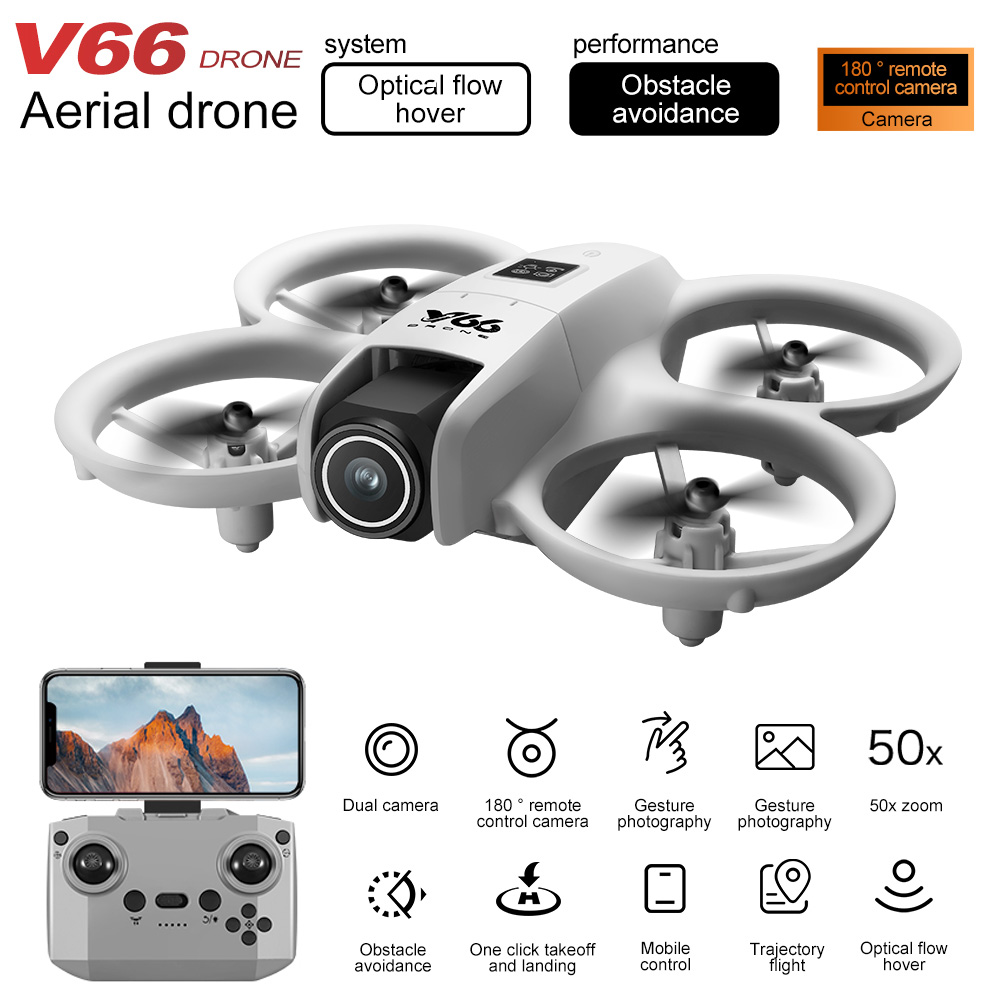 New V66 Mini Drone HD Camera 4 - Drone Kit Professional incelemesi ve fiyatı