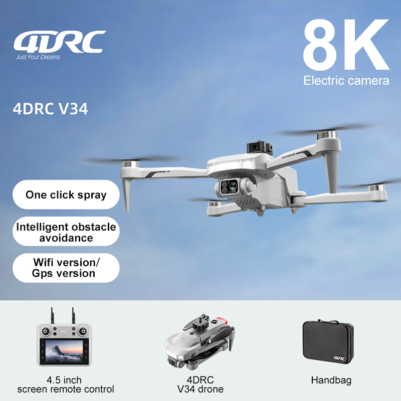 2025 New V34 Drone 8K Camera P - Drone Kit Professional incelemesi ve fiyatı