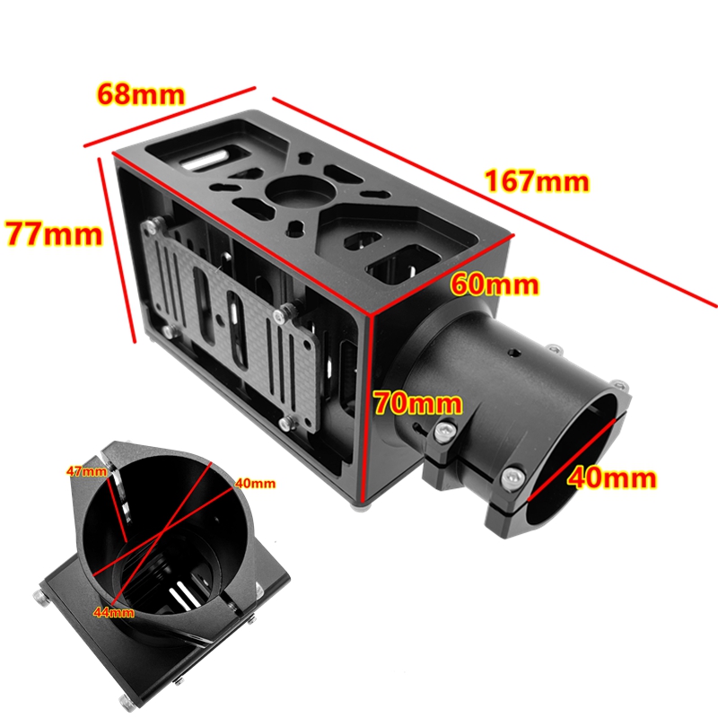 XAERO D40 Carbon Tube Motor Mo - Drone Kit Heavy Lift incelemesi ve fiyatı
