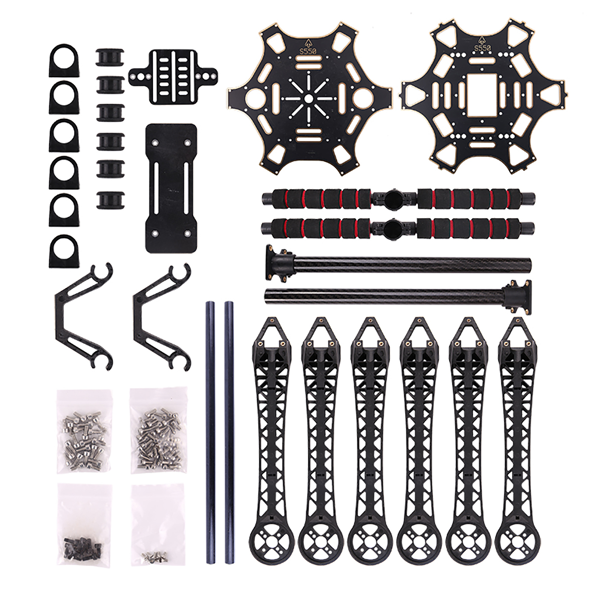 S550 F550 500 Upgrade Hexacopt - Drone Kit Hexacopter incelemesi ve fiyatı