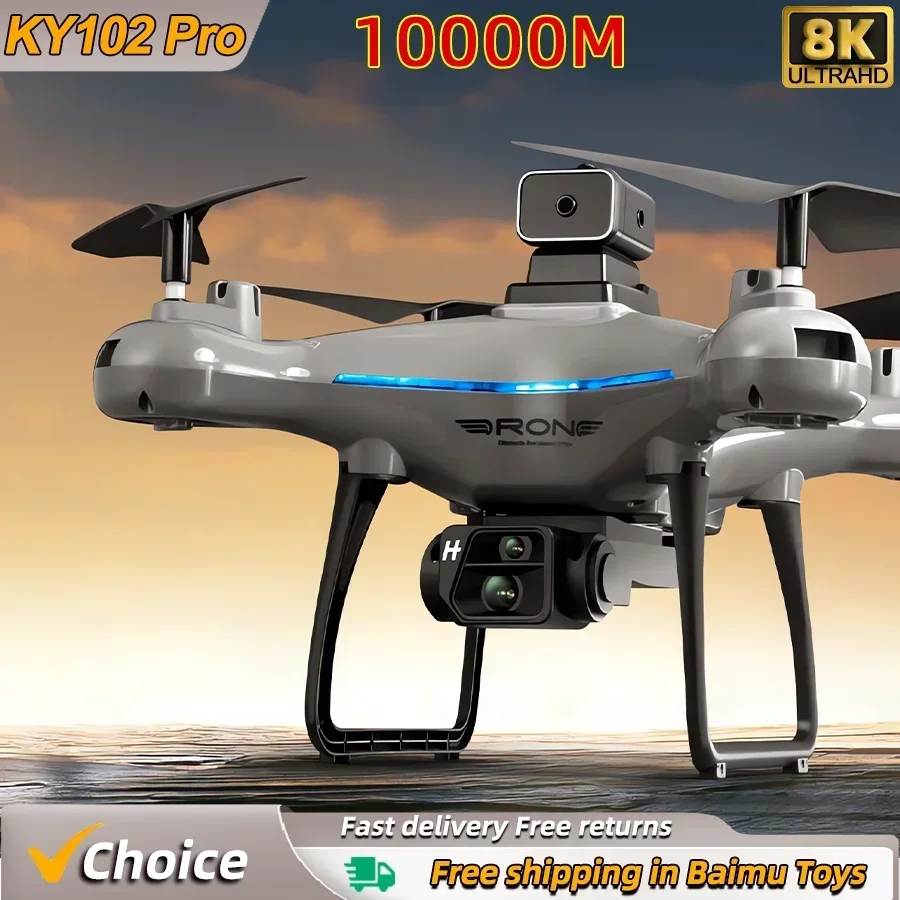KY102 RC Drone 8K Professional - Drone Kit Vtol incelemesi ve fiyatı