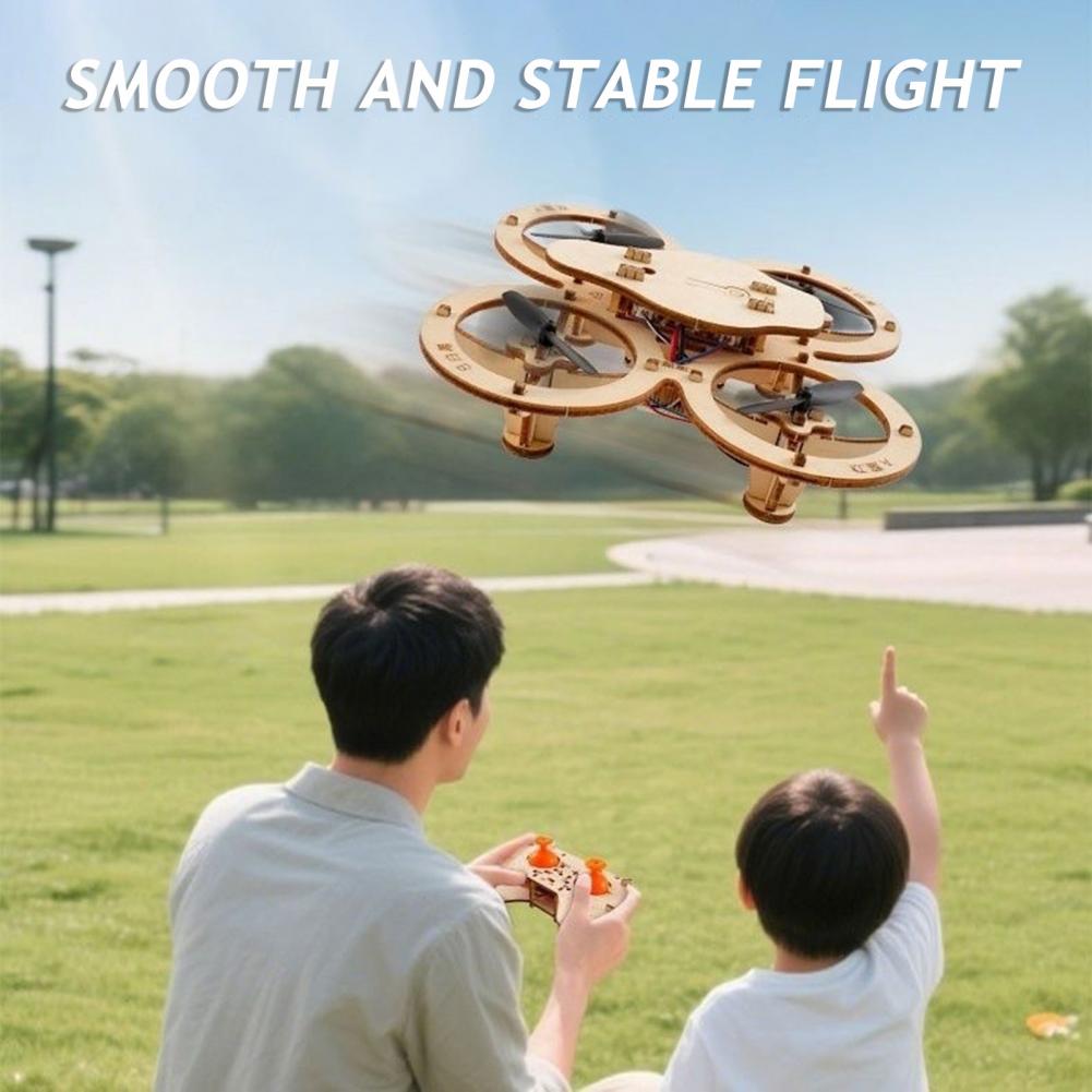 Rc Drone Toy Wooden Drone Puzz - Drone Kit Beginner incelemesi ve fiyatı