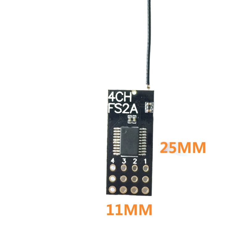 Flysky FS2A Mini Receiver 4CH  - Drone Kit Long Range incelemesi ve fiyatı