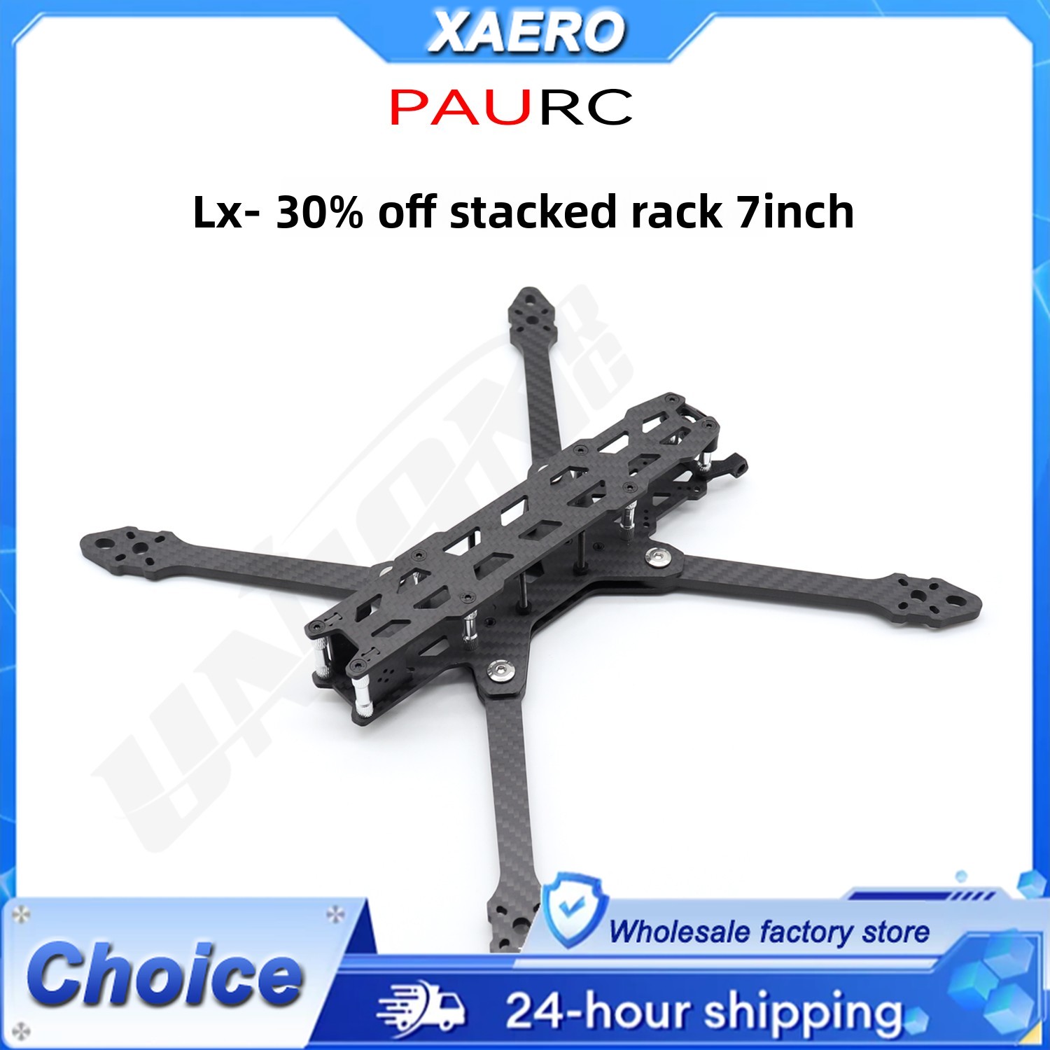 PAURC LX-7 Foldable 7 Inch FPV - Drone Kit Octocopter incelemesi ve fiyatı