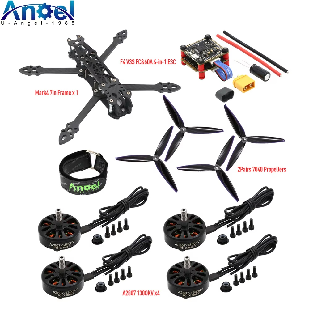 Mark4 Mark 4 7inch 295mm FPV F - Drone Kit With Camera incelemesi ve fiyatı