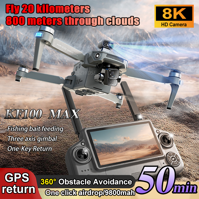 SJRC KF100 MAX 8K UHD Photo HD - Drone Kit Professional incelemesi ve fiyatı