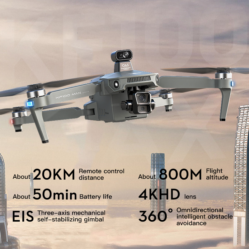 SJRC KF100 MAX 8K UHD Photo HD - Drone Kit Professional incelemesi ve fiyatı
