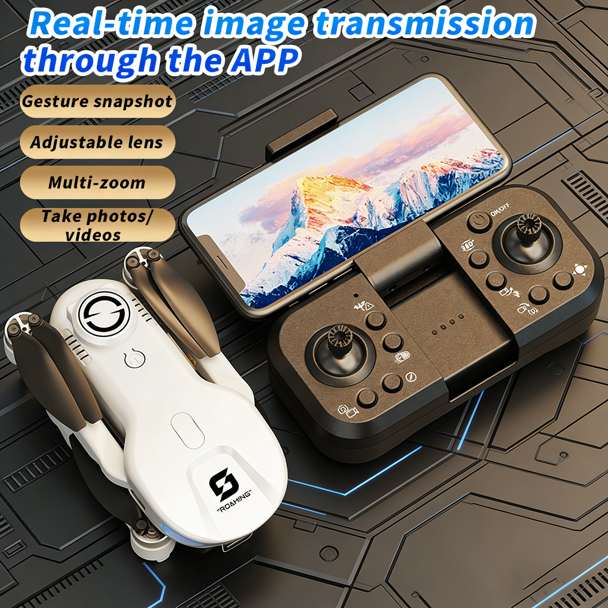HD 8K Professional GPS Drone w - Drone Kit Hexacopter incelemesi ve fiyatı