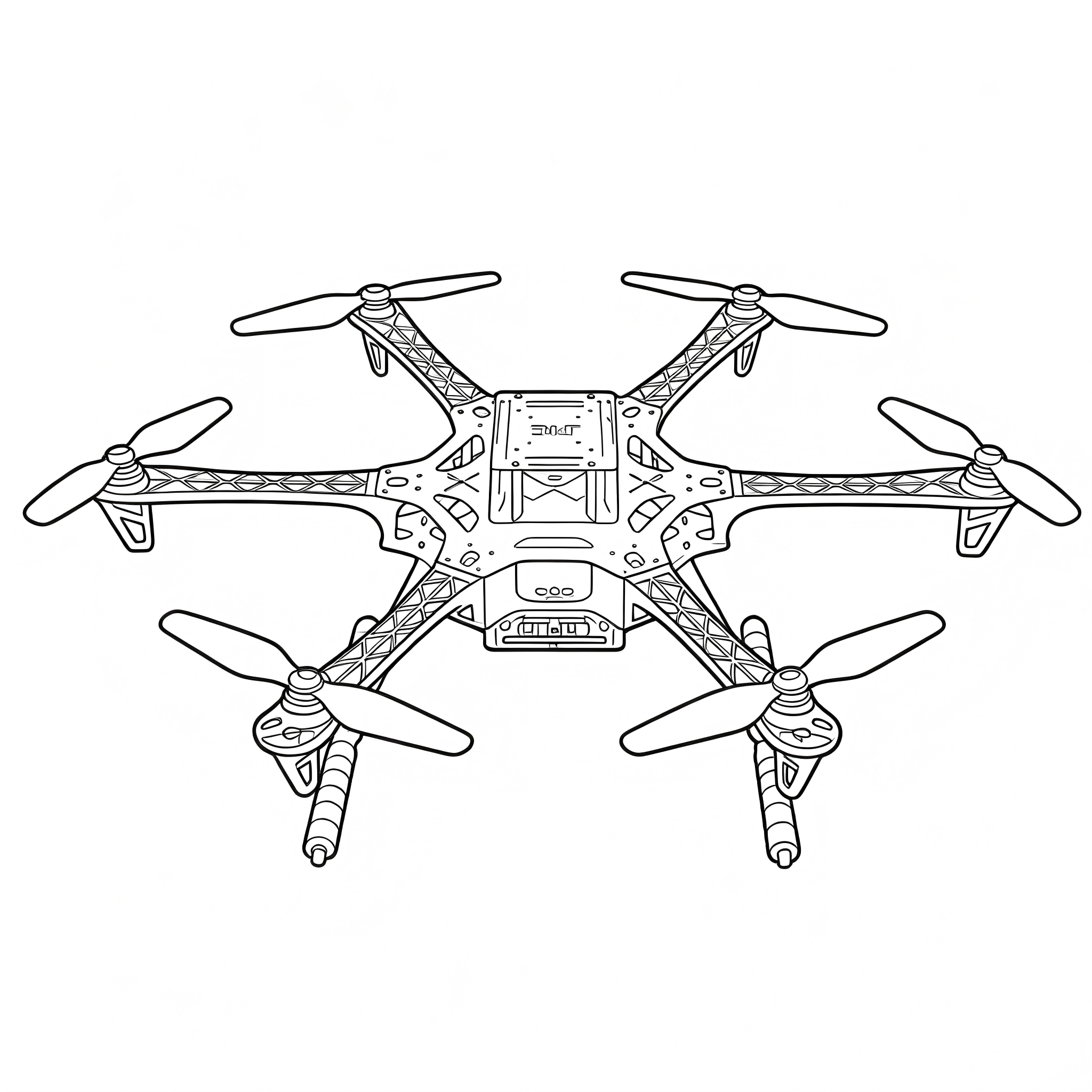 S550 RC Hexacopter Drone Frame - Drone Kit Hexacopter incelemesi ve fiyatı