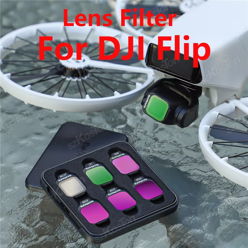 For DJI Flip Lens Filter Kit C - Drone Kit Build Yourself incelemesi ve fiyatı