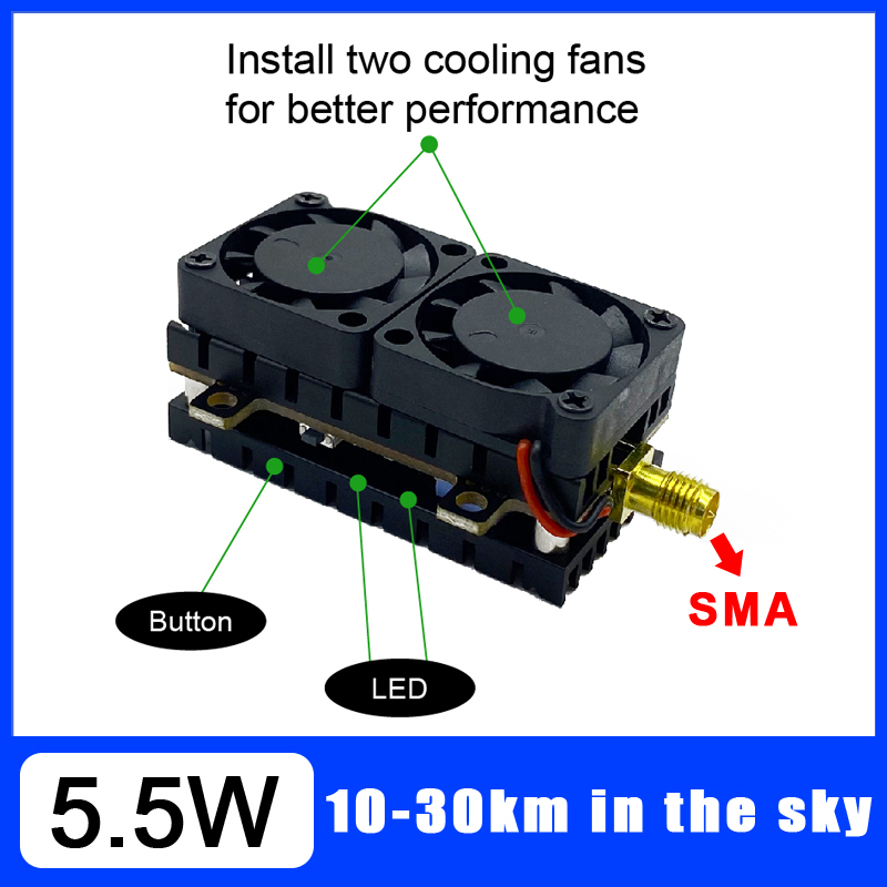 Long Range 5.8GHz 5.5W Video T - Drone Kit Long Range incelemesi ve fiyatı