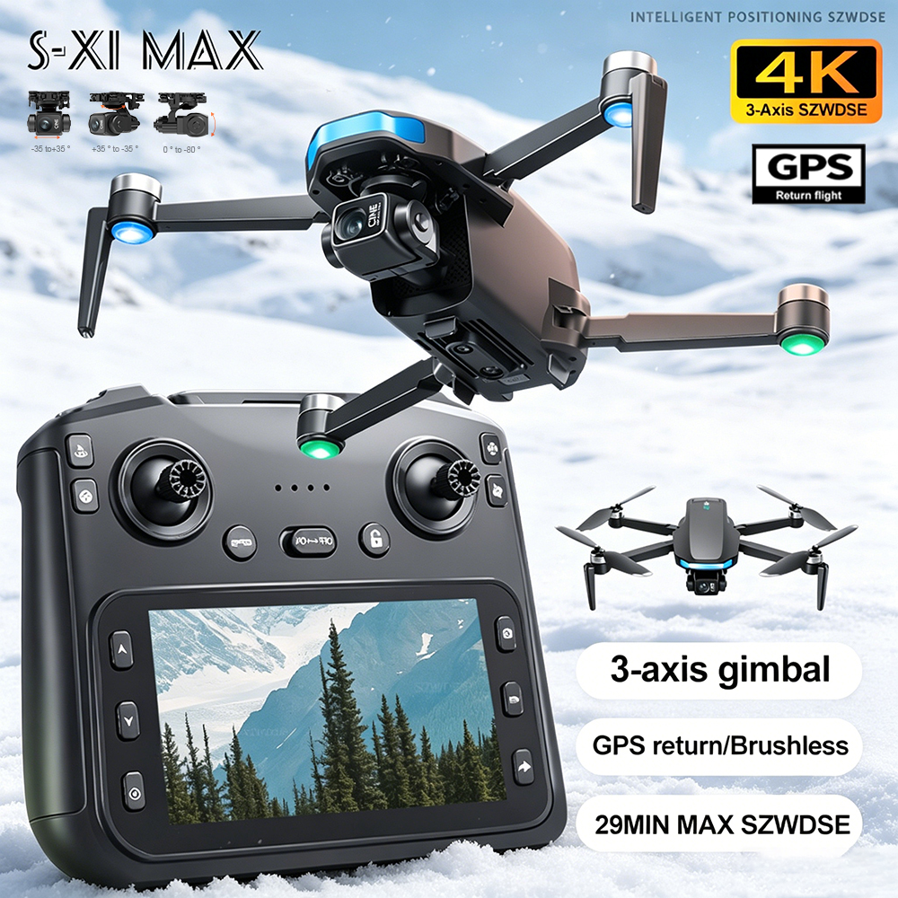 New S-X1 MAX Drone GPS 8K Prof - Drone Kit Professional incelemesi ve fiyatı
