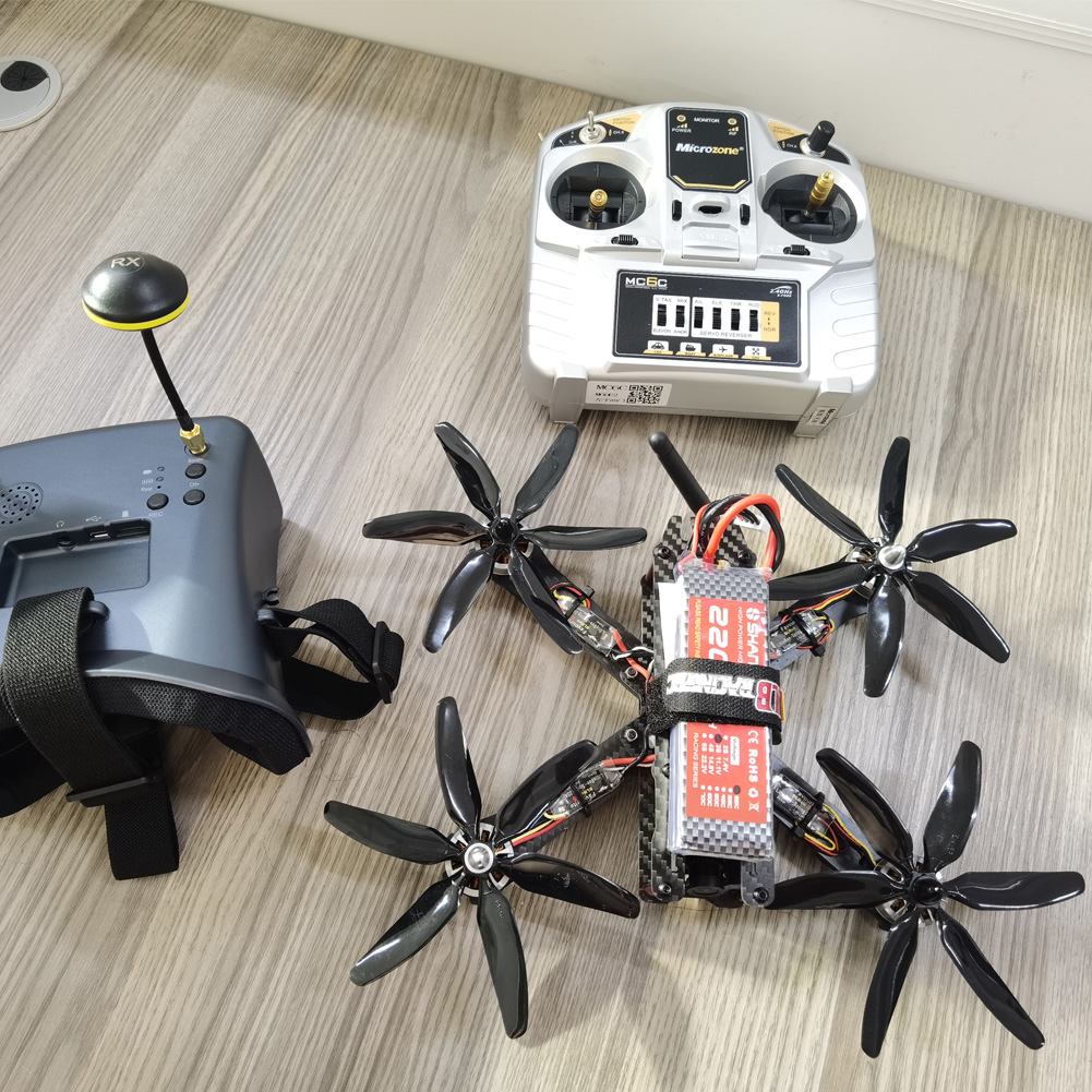 10pcs 504060 5x4x6 6-Blade Sin - Drone Kit Build Yourself incelemesi ve fiyatı