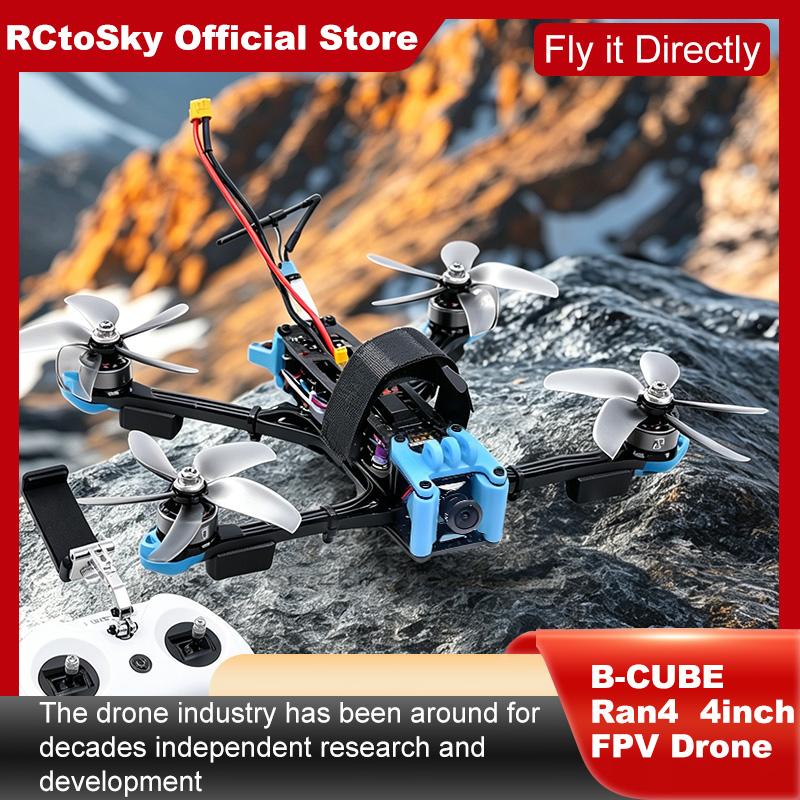 B-CUBE Ran4 4inch FPV Drone Fr - Drone Kit Octocopter incelemesi ve fiyatı