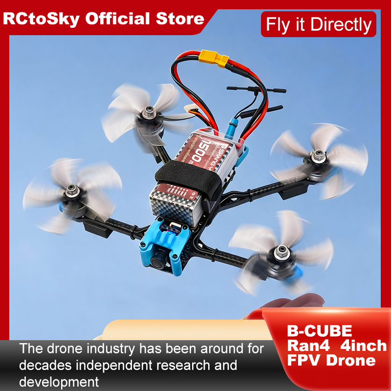 B-CUBE Ran4 4inch FPV Drone Fr - Drone Kit Octocopter incelemesi ve fiyatı