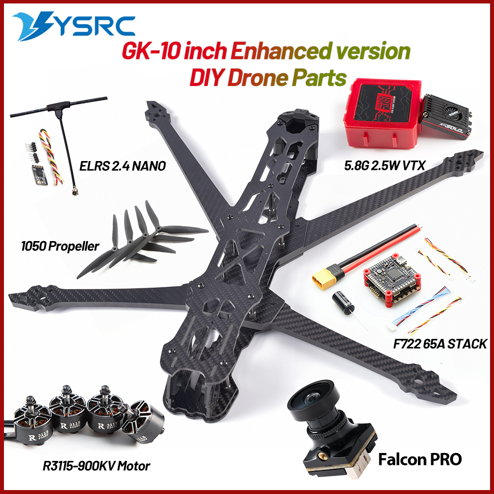 GK-V3 10 inch 435mm Wheelbase  - Drone Kit Fpv incelemesi ve fiyatı