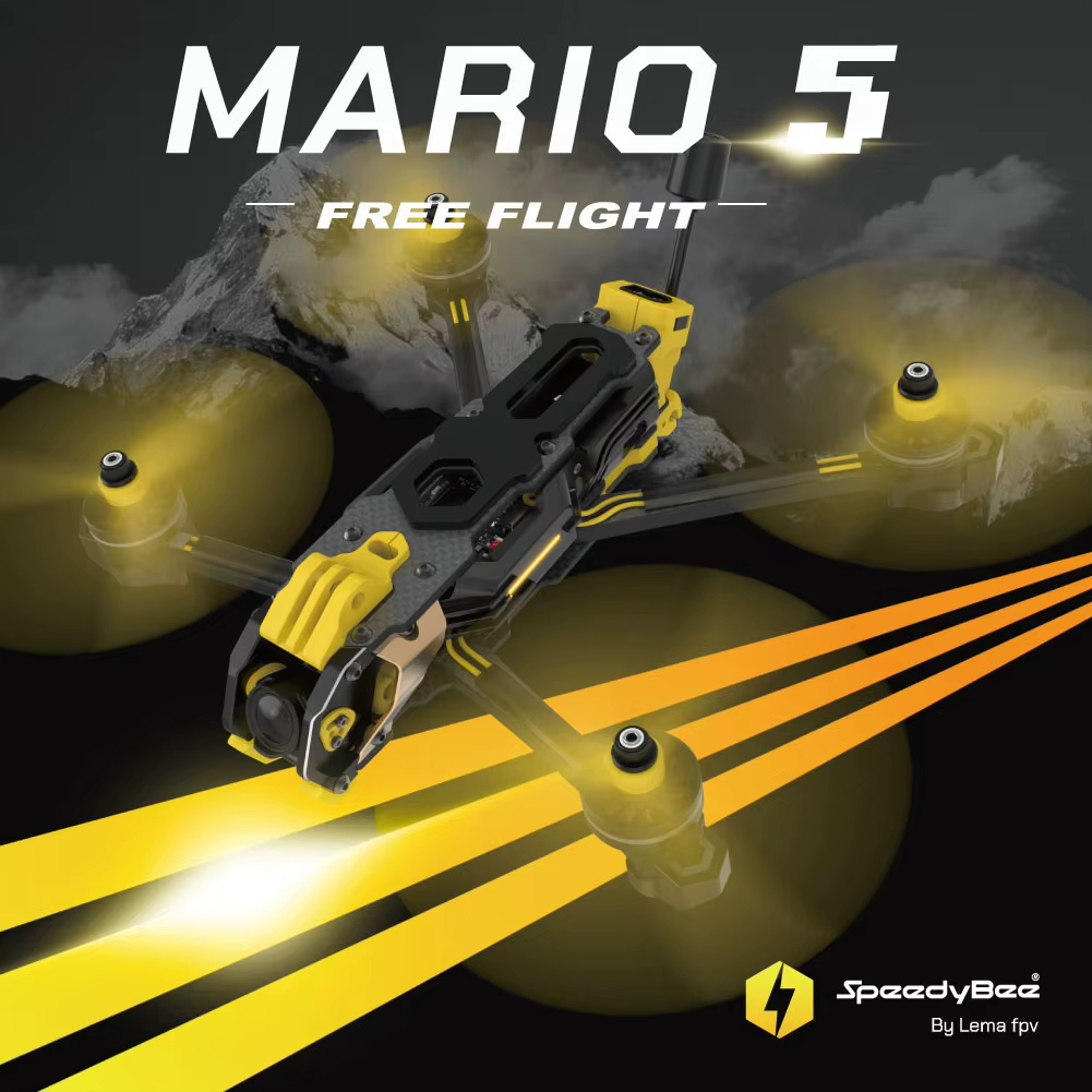 SpeedyBee Mario 5 Frame 5 Inch - Drone Kit Build Yourself incelemesi ve fiyatı